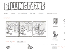 Tablet Screenshot of billingtoons.com